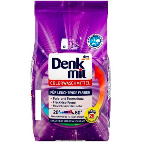 Пральний порошок для кольорових речей Denkmit colorwaschmittel 1,35 кг 20 прань